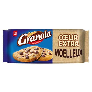 Cookies Extra Moelleux aux pépites de chocolat GRANOLA - Paquet de 208g