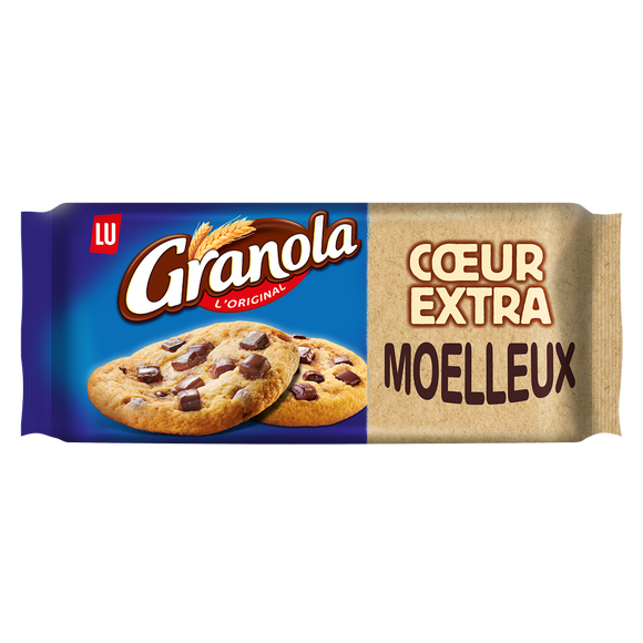 Cookies Extra Moelleux aux pépites de chocolat GRANOLA - Paquet de 208g