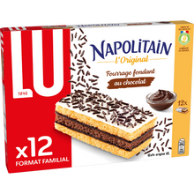 Gâteaux au chocolat L'Original Napolitain LU - Format familial 360g