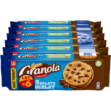 Cookie extra chocolat GRANOLA maxi format 6x276g 1,656 kg