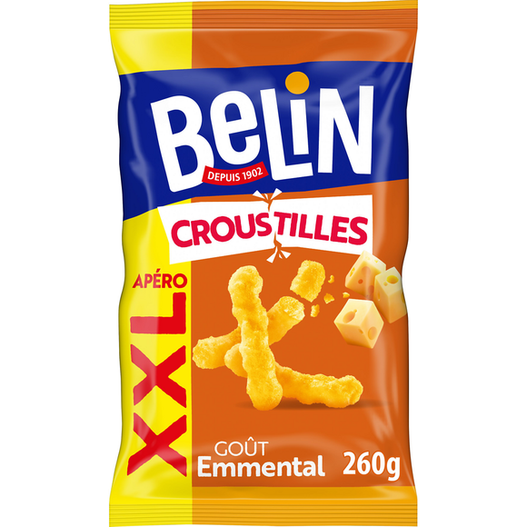 Biscuits Salés Apéritifs, Croustilles, BELIN, 260g
