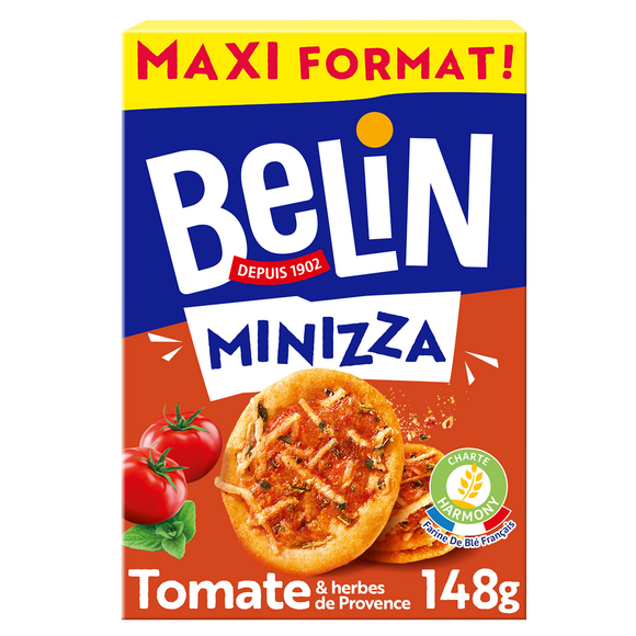 Biscuits Salés Apéritifs, Minizza, BELIN, 148g