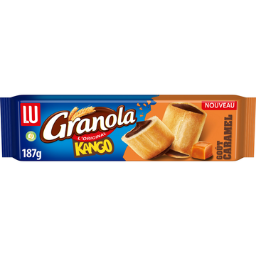 Gâteau l'original goût Caramel GRANOLA KANGO LU - 187g