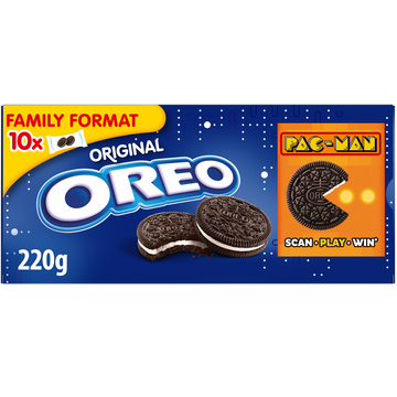 Biscuits fourrés à la vanille OREO - Paquet de 220g