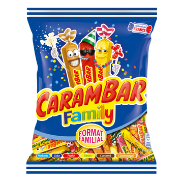 Bonbons Family CARAMBAR - Sachet de 450g