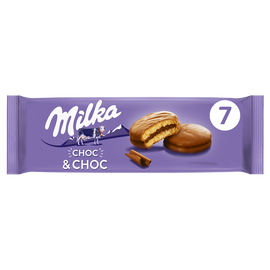 Gâteaux fourrés au chocolat Cake & Choc MILKA - Boîte de 175g