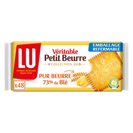 Biscuits Véritable Petit Beurre LU, paquet de 400g