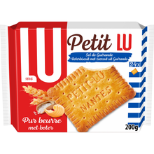 Biscuits céréaliers au beurre et sel de Guérande, Petit Lu, LU, 200g