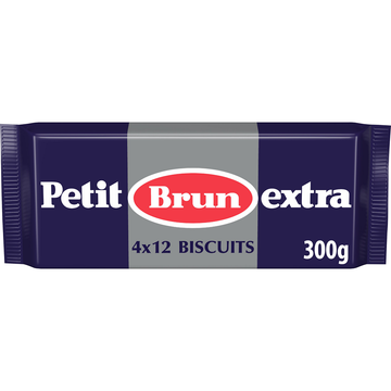 Biscuits céréaliers nature, Petit Brun, LU, 300g