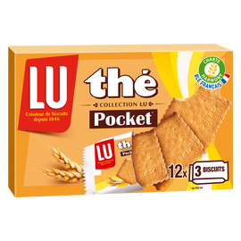 Biscuits Thé Pocket LU, paquet de 300g