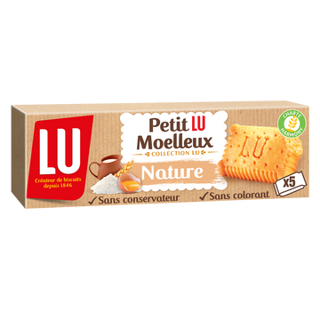 Gâteaux moëlleux nature LU - Paquet de 140g