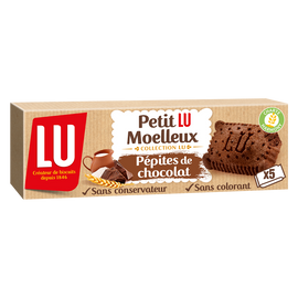 Gâteaux moëlleux au chocolat LU - Boîte de 140g