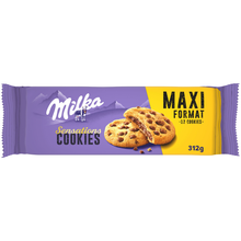 Cookies sensation au chocolat fondant et biscuit pépites de chocolat MILKA - Maxi format de 312g