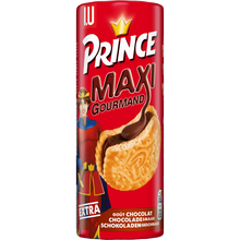 Biscuits fourrés au chocolat Maxi Gourmand PRINCE, paquet de 250g