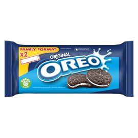 Biscuits fourrés à la vanille Original OREO, 2 paquets de 154g