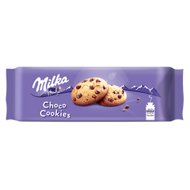Cookies aux pépites de chocolat MILKA, paquet de 168g
