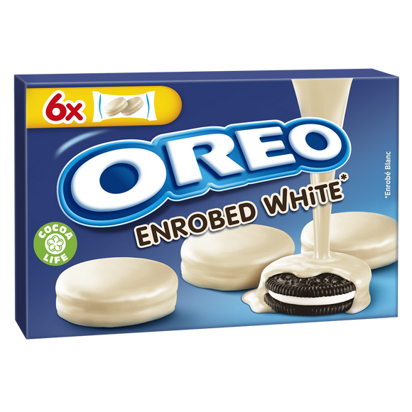Biscuits enrobé au chocolat blanc OREO, 246g