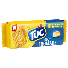 Biscuits apéritifs crackers goût fromage TUC - Paquet de 100g