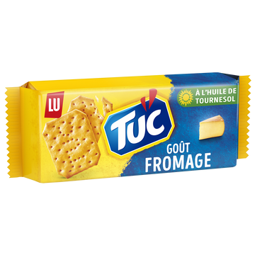 Biscuits apéritifs crackers goût fromage TUC - Paquet de 100g