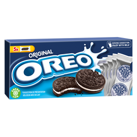 Biscuits fourrés à la vanille Original OREO, paquet de 220g