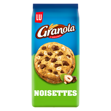 Cookies aux gros éclats chocolat & noisettes GRANOLA, paquet de 184g