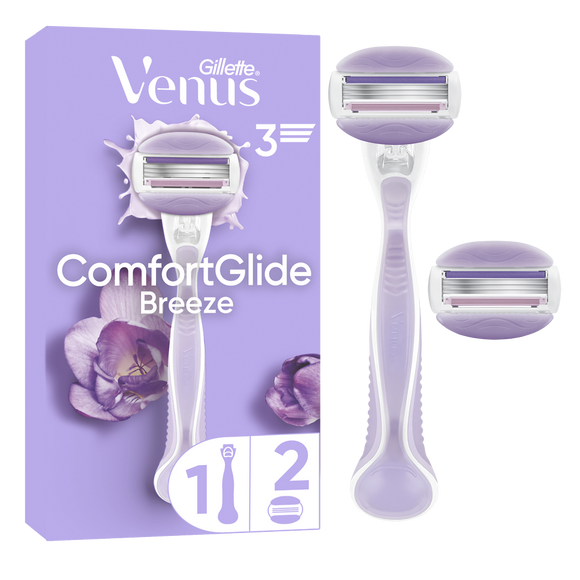 Rasoir ComfortGlide Breeze VENUS + 2 recharges