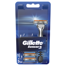 Rasoirs sensor GILLETTE x3 recharges
