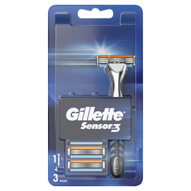 Rasoirs sensor GILLETTE x3 recharges