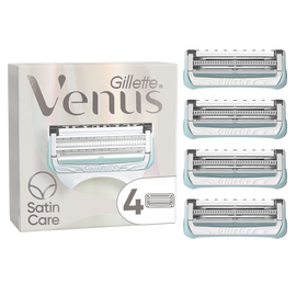 VENUS + SATIN CARE RECHARGES x4 LAMES
