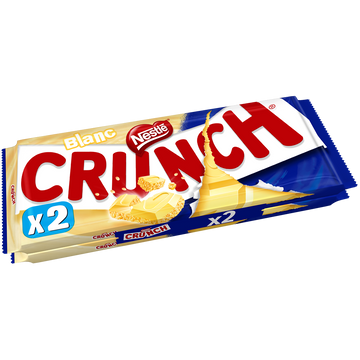 Chocolat lait et céréales croustillantes CRUNCH - Tablette 200g