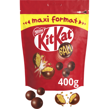 Billes de chocolat au lait KITKAT - Sachet de 400g