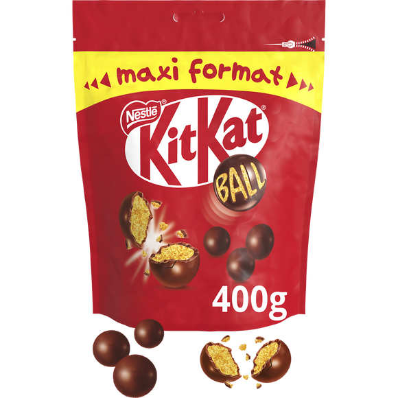 Billes de chocolat au lait KITKAT - Sachet de 400g