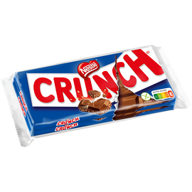 Chocolat lait et céréales croustillantes CRUNCH - 2 tablettes de 100g