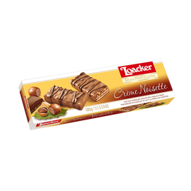 Biscuits Gran Pasticceria crème noisette LOACKER, paquet de 100g