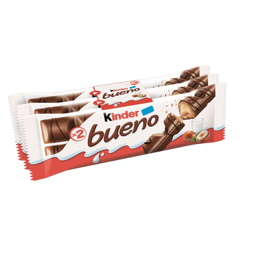 Fines gaufrettes chocolat fourrées lait noisettes KINDER, 129g