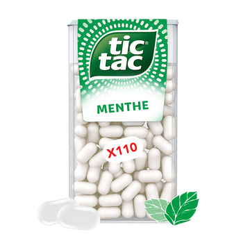 Bonbons TIC TAC x110 pastilles MENTHE - 54g