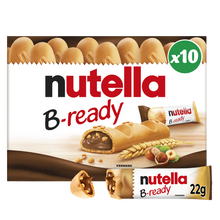 Biscuits croustillant fourré au NUTELLA B-READY, paquet de 220g
