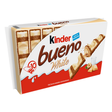 Fine gaufre et chocolat fourrer lait noisette KINDER bueno, 2x10, 390g