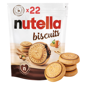 Biscuits fourrés NUTELLA x22 - 304g
