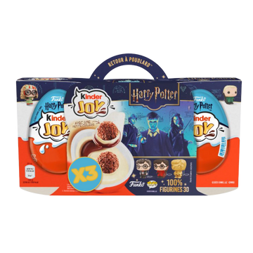 Crème dessert avec surprise KINDER JOY - 3 x 20g