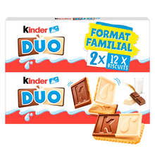 Biscuit KINDER duo, pack T12x2 barres, 300g
