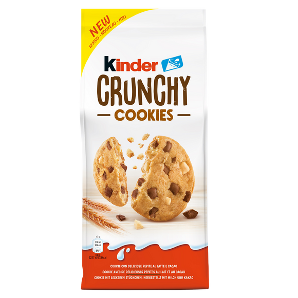 Cookies aux pépites au lait et au cacao KINDER, étui 136g