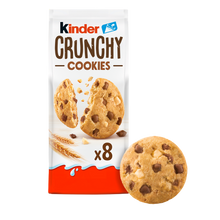 Cookies aux pépites au lait et au cacao KINDER, étui 136g
