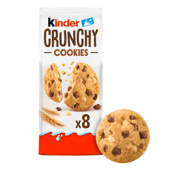 Cookies aux pépites au lait et au cacao KINDER, étui 136g