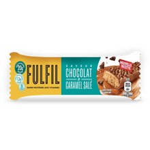 Barre protéinée avec vitamines choco&caramel salé FULFIL, 55g
