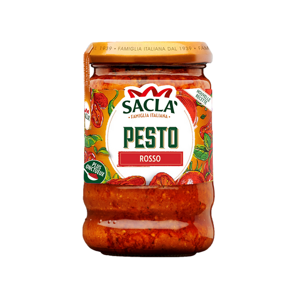 Sauce pesto rosso nouvelle recette crémeux SACLA 190g