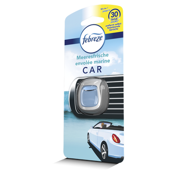 Désodorisant diffuseur pour voiture parfum envolée marine FEBREZE
