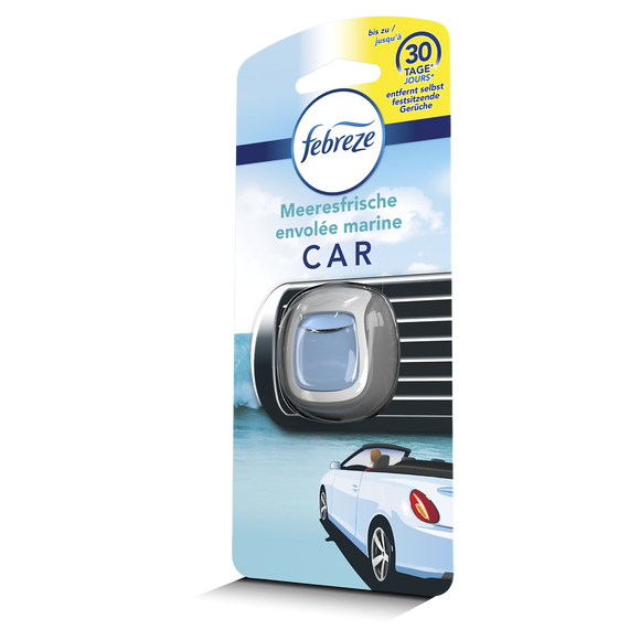 Désodorisant diffuseur pour voiture parfum envolée marine FEBREZE