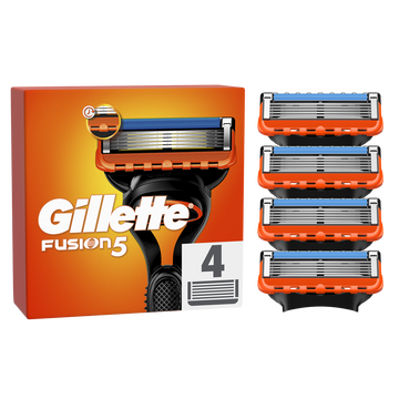 Recharge lames de rasoir homme fusion 5 GILLETTE x4
