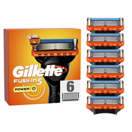 Recharge lames de rasoir hommme fusion 5 GILLETTE x6